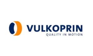 Logo van Vulkoprin, een bedrijf waar gieterij Neede producten voor maakt